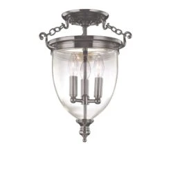 Hanover 3 Light Semi Flush 6 Hanover 3 Light Semi Flush -Best Lighting Shop 140 hn 1
