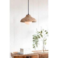 Surfside Wood Pendant - Natural -Best Lighting Shop 16 1349 natural 15