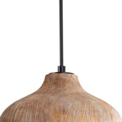 Surfside Wood Pendant - Natural -Best Lighting Shop 16 1349 natural 3