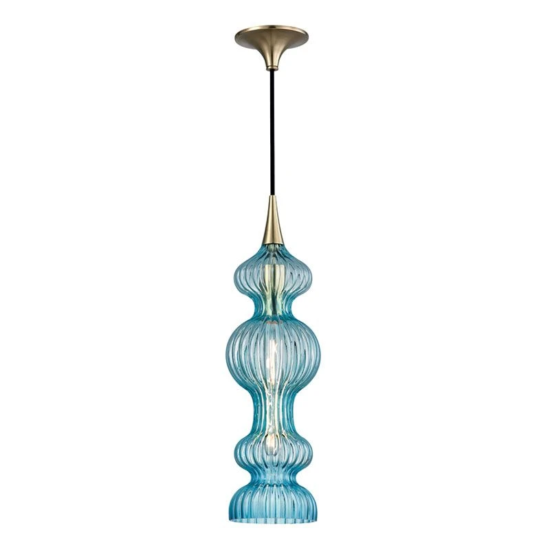 Pomfret 1 Light Pendant - Brass 3 Pomfret 1 Light Pendant - Brass