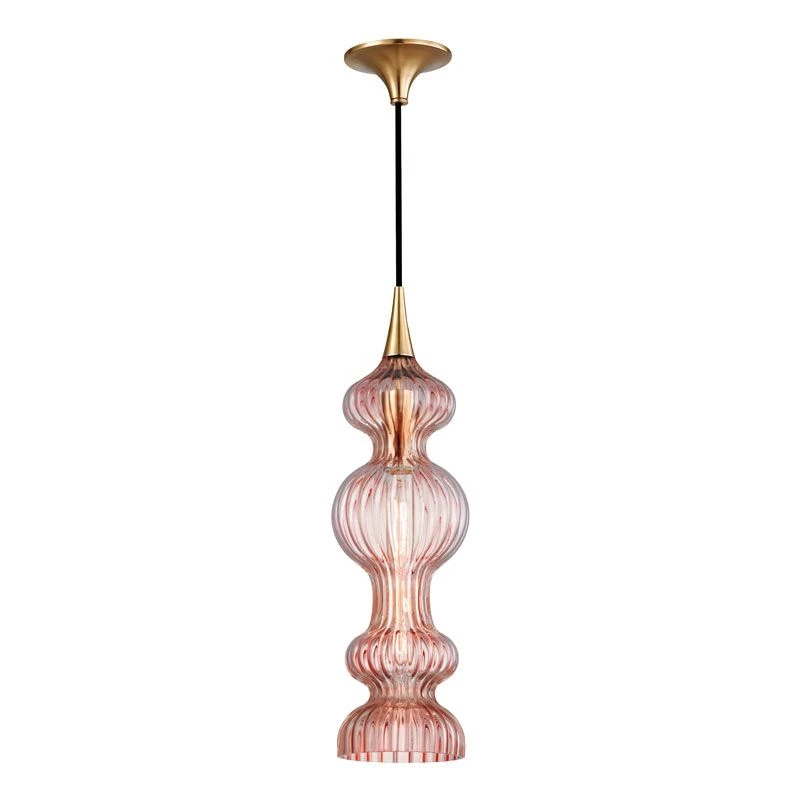 Pomfret 1 Light Pendant - Brass 6 Pomfret 1 Light Pendant - Brass - Image 4