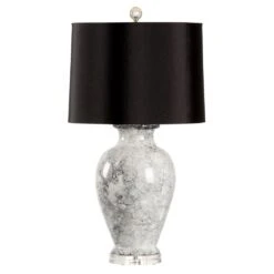Argento Lamp - Grey Marble