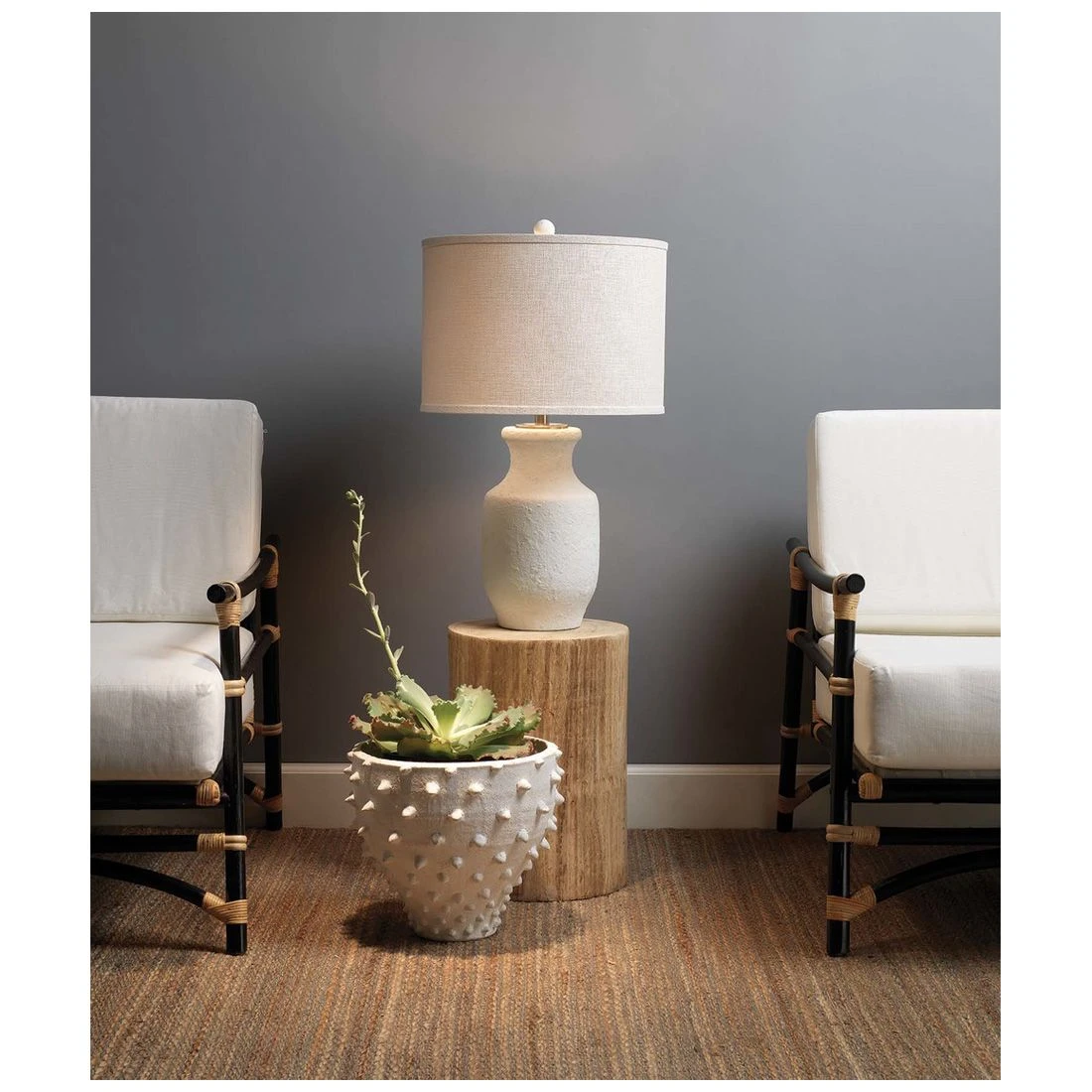 Gilbert Table Lamp - Matte White 6 Gilbert Table Lamp - Matte White - Image 4