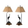 Meiji Crane Lamps - Pair -Best Lighting Shop 2021 633 1