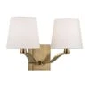 Clayton 2 Light Wall Sconce -Best Lighting Shop 2462 agb 1
