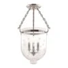 Hampton 3 Light Semi Flush