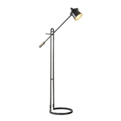 Chisum Dark Bronze Floor Lamp