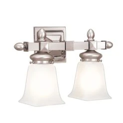 Cumberland 2 Light Wall Sconce -Best Lighting Shop 2822 sn 1