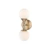 Astoria 2 Light Wall Sconce -Best Lighting Shop 3302 agb 1