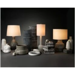 Masonry Table Lamp - Grey -Best Lighting Shop 3ef96b1e9d0208d786f6e9c45ee9dd2a55e466bf full 2