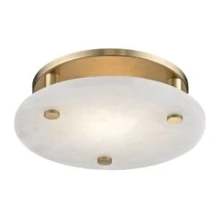 Croton Medium LED Flush Mount -Best Lighting Shop 4712 agb 1