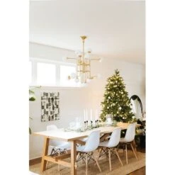 Fleming 16 Light Chandelier -Best Lighting Shop 4716 agb 2