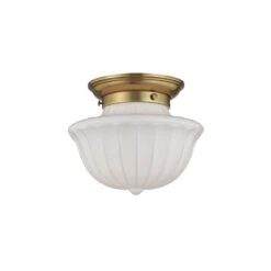 Dutchess 1 Light Small Flush Mount -Best Lighting Shop 5009f agb 1