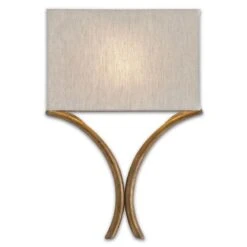 Cornwall Gold Wall Sconce
