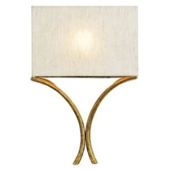 Cornwall Sconce - Gold Leaf