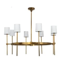 Minerva 8 Light Chandelier