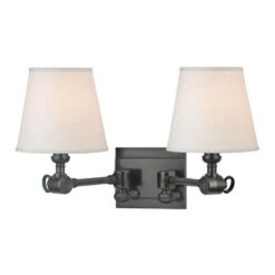 Hillsdale 2 Light Wall Sconce -Best Lighting Shop 6232 ob 1