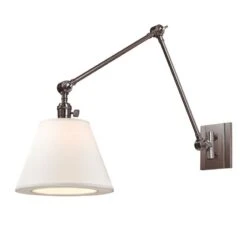 Hillsdale 1 Light Swing Arm Wall Sconce -Best Lighting Shop 6234 hn 1