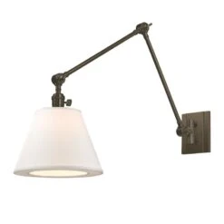 Hillsdale 1 Light Swing Arm Wall Sconce -Best Lighting Shop 6234 ob 1