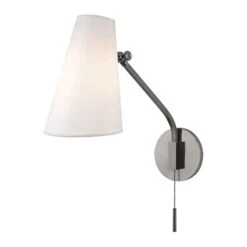 Patten 1 Light Swing Arm Wall Sconce -Best Lighting Shop 6341 hn 1