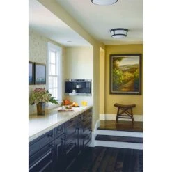 Newport 3 Light Flush Mount -Best Lighting Shop 6515 ob 2 1