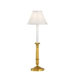 Old Paris Candlestick Lamp