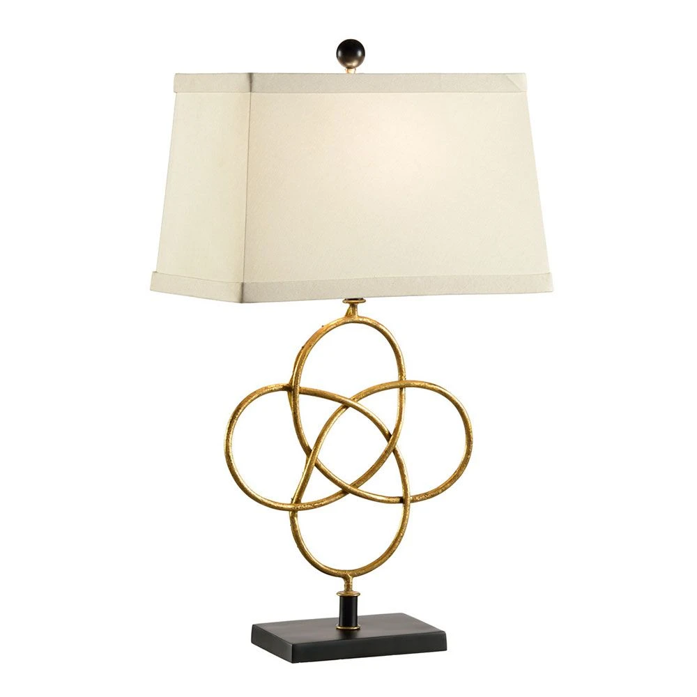 Loose Knot Lamp - Gold 3 Loose Knot Lamp - Gold