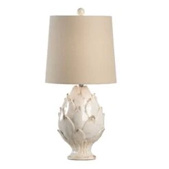Artichoke Lamp - White