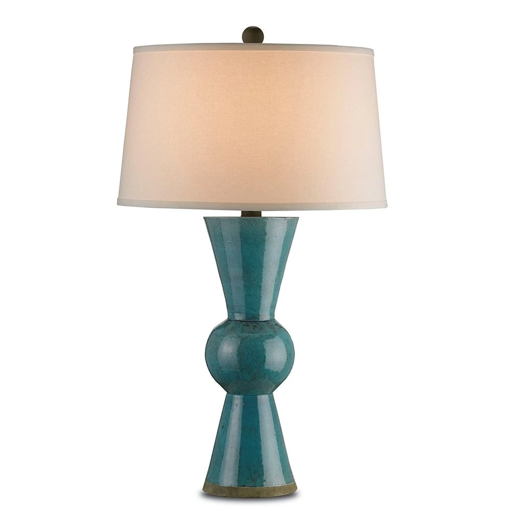 Upbeat Table Lamp - Teal 3 Upbeat Table Lamp - Teal