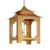 Tole Pagoda Lantern - Gold 2 Tole Pagoda Lantern - Gold -Best Lighting Shop 69349 1