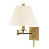 Claremont Swing Arm Wall Sconce -Best Lighting Shop 7721 agb ws 1
