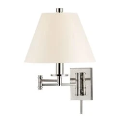 Claremont Swing Arm Wall Sconce -Best Lighting Shop 7721 pn ws 1