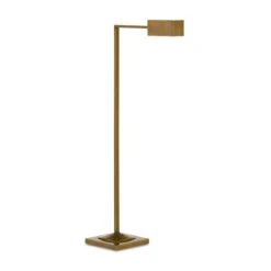 Ruxley Brass Floor Lamp