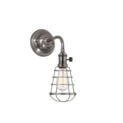 Heirloom Wall Sconce - Historic Nickel 9 Heirloom Wall Sconce - Historic Nickel -Best Lighting Shop 8000 hn wg 1