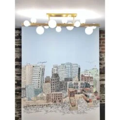 Mini Hinsdale 12 Light Island Chandelier 9 Mini Hinsdale 12 Light Island Chandelier -Best Lighting Shop 8744 agb 2