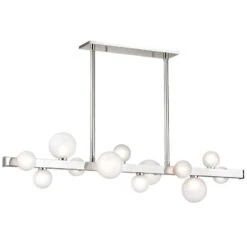 Mini Hinsdale 12 Light Island Chandelier