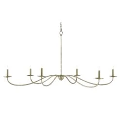 Saxon Chandelier - Silver