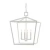 Denison Medium White Lantern 2 Denison Medium White Lantern -Best Lighting Shop 9000 0824