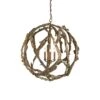 Driftwood Orb Chandelier -Best Lighting Shop 9078 1