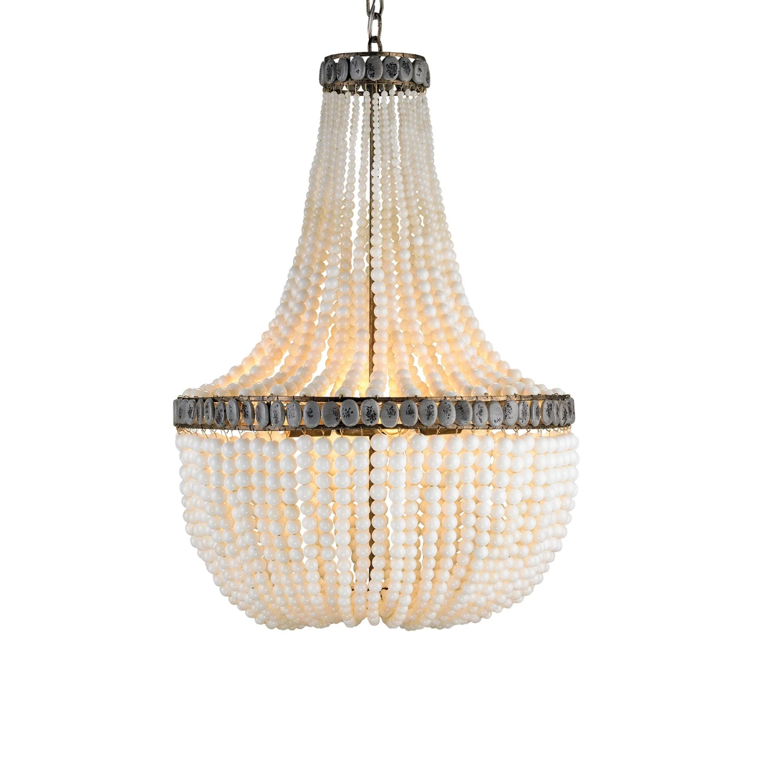 Hedy Chandelier - Cream 3 Hedy Chandelier - Cream