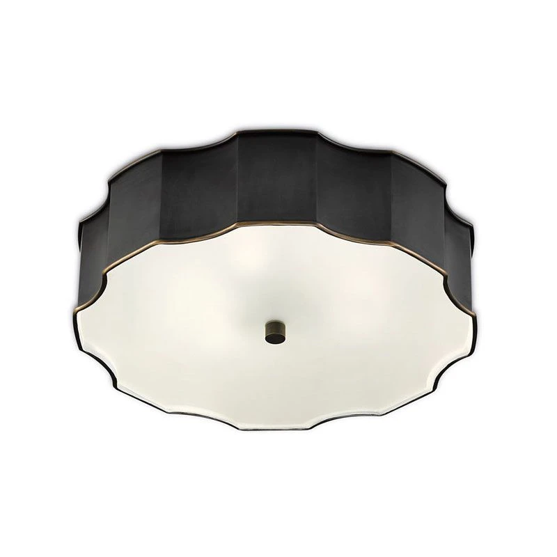 Wexford Bronze Flush Mount 3 Wexford Bronze Flush Mount