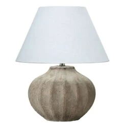 Clamshell Table Lamp - Sand