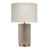 Mortar Table Lamp - Cement / Brass -Best Lighting Shop 9mortarcembr