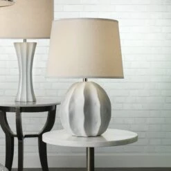 Urchin Table Lamp - Matte White -Best Lighting Shop 9urchtlwhite 2