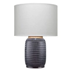 Graham Table Lamp - Dark Navy
