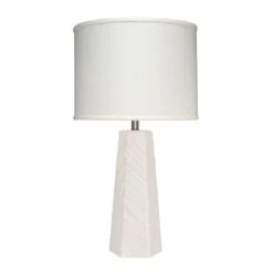 High Rise Table Lamp - Cream