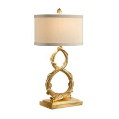 Dahl Lamp - Light Taupe Shade
