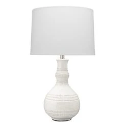 Droplet Table Lamp - White