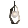 Origami Pendant - Graphite / Silver Leaf -Best Lighting Shop f5534 1
