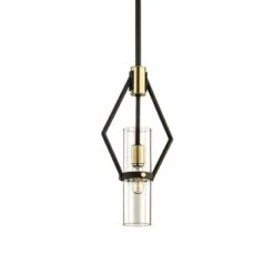 Raef Mini Pendant - Bronze / Brass